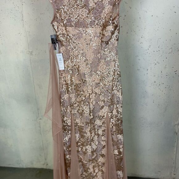 #701 ALEX EVENINGS PETITE nwt Mother of bride/groom gown - Picture 7 of 12